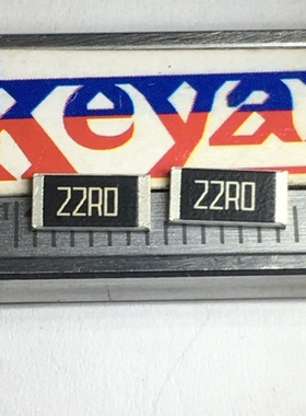 贴片电阻 22ohms +-1% 2512电阻 RC2512Fk-0722R 1w YAGEO