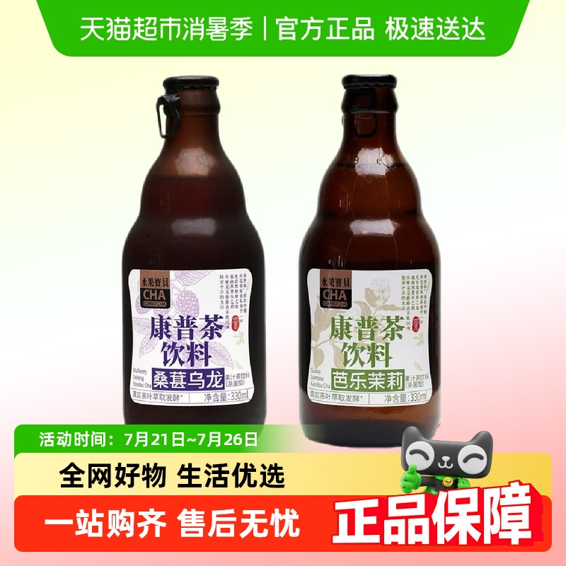 水果宝贝果汁气泡茶饮料
