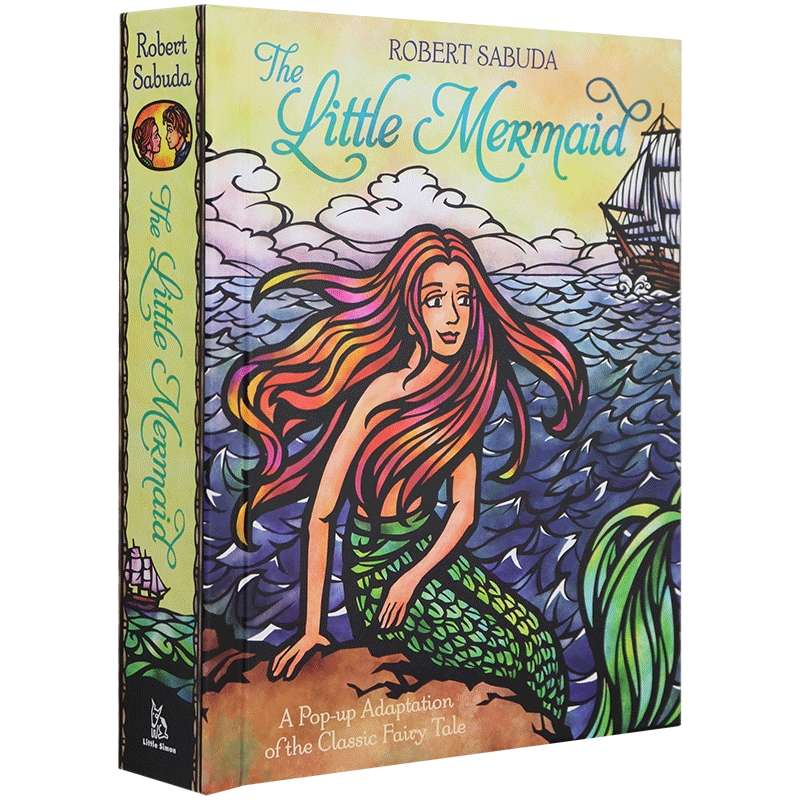 The Little Mermaid 英文原版 小美人鱼立体书 童话故事书进口英语书 pop up book 英文版儿童读物绘本