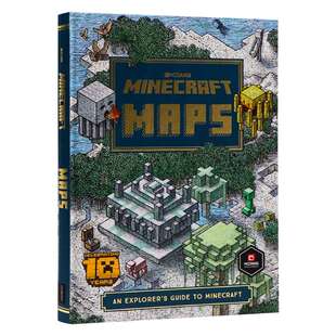 英文原版 我的世界游戏地图 Minecraft Maps An explorer's guide to Minecraft 我的世界探险指南 高手攻略手册 英文版进口英语书