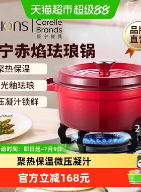 VISIONS珐琅锅2.8L