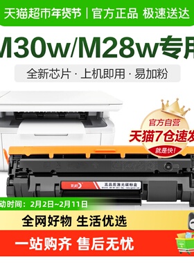 彩格适用惠普M30w硒鼓M28w/a M17a/w M15a打印机CF247A 244A 248A