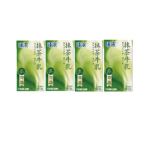 伊利抹茶浓香牛奶