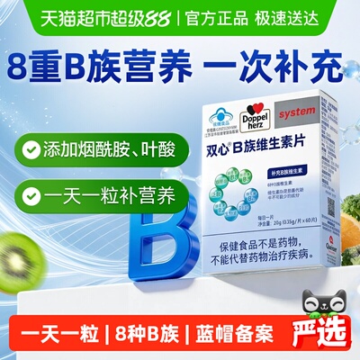 DoppelHerz/双心维生素B族片