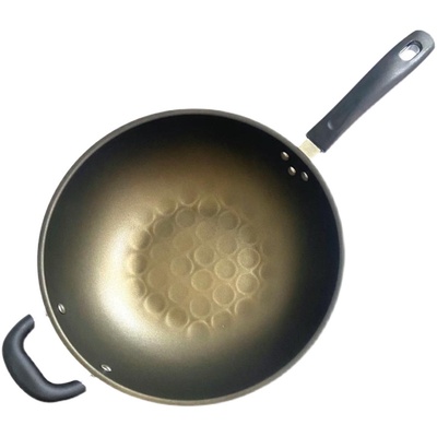 厨得乐3d钻石锅不粘锅少油烟通用