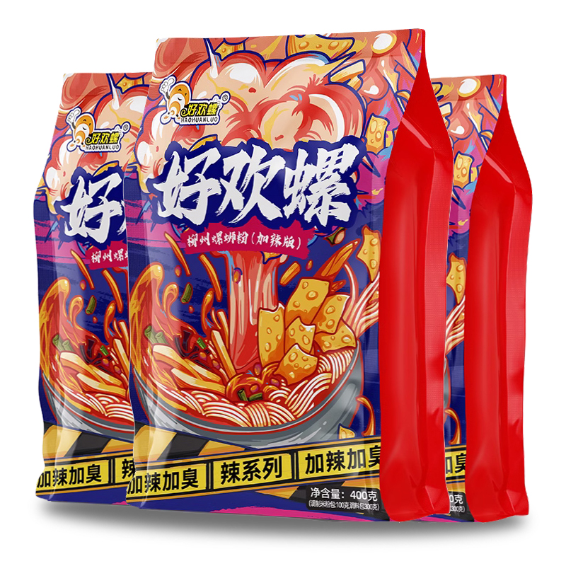 加臭加辣好欢螺螺蛳粉檀健次柳州螺狮粉酸辣粉速食米粉方便面