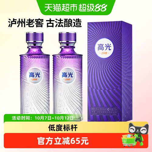 泸州老窖28度国际版白酒聚会宴请