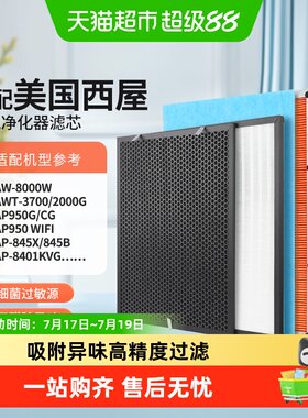 KISSAIR适配西屋空气净化器滤芯