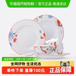 陶溪川景德镇陶瓷家用餐具碗盘套装 轻奢高级感乔迁新居 2025新款