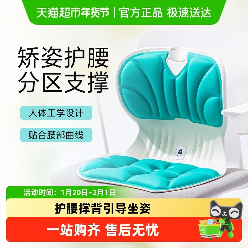 BKT护腰坐垫椅腰靠护腰靠垫办公室靠背垫久坐神器腰部垫腰枕靠腰,居家布艺,美臀垫/保健坐垫,淘宝优惠券,粉丝福利购,淘宝优惠卷