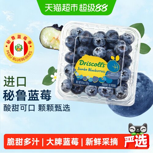 DRISCOLL'S怡颗莓秘鲁蓝莓锁鲜