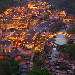 上饶/婺源出发篁岭望仙谷一日游(夜游绝壁神仙小镇 天天发 1人成
