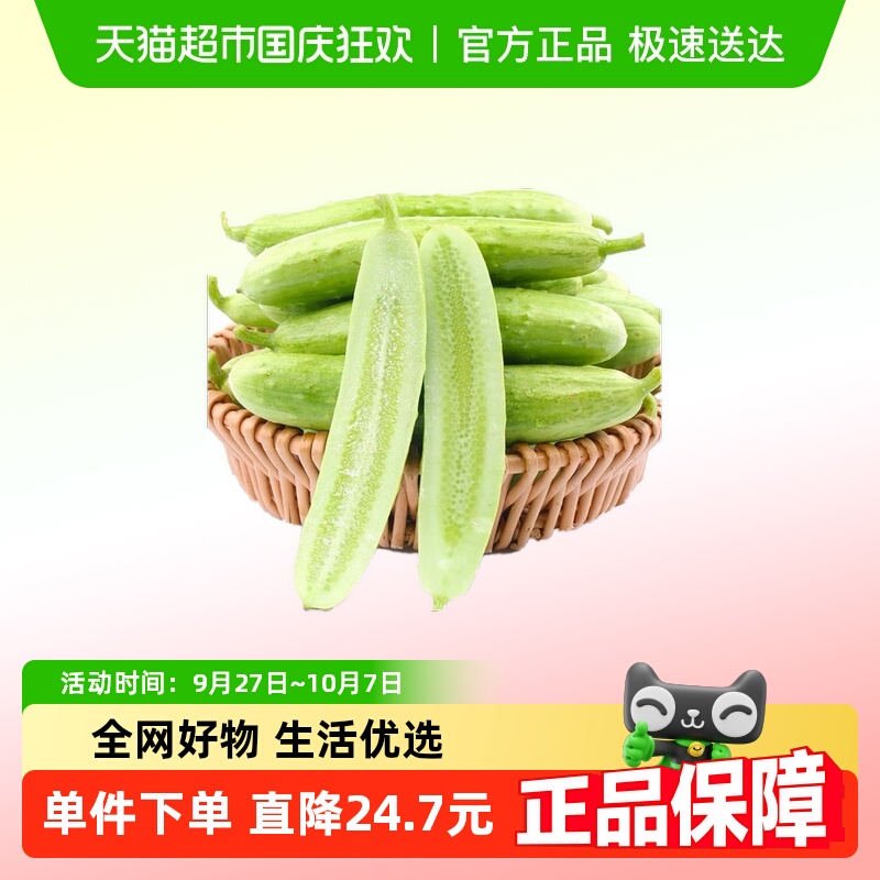 白玉黄瓜即食水果黄瓜蔬菜