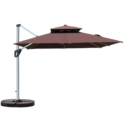 户外别墅户外花园阳台阳光伞户