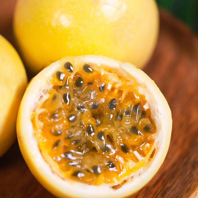 新鲜黄金百香果钦密9号 香甜多汁应季水果