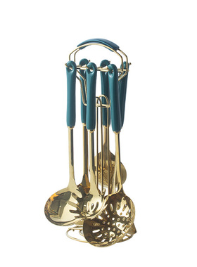 装修展厅厨具烹饪勺新中式风架子