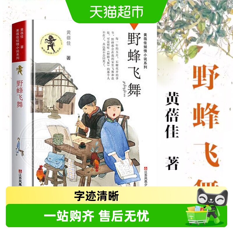 野蜂飞舞黄蓓佳倾情小说系列8-15岁三四五六年级儿童新华书店