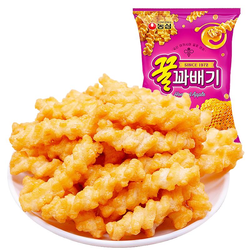 韩国进口农心蜂蜜脆条膨化