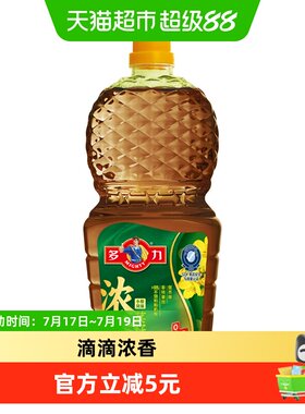 多力低芥酸小榨浓香菜籽油700ml