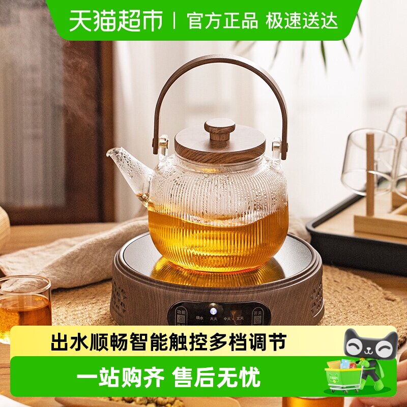摩登主妇围炉煮茶套装2026新款电陶炉养生茶壶器具全套玻璃烧水壶