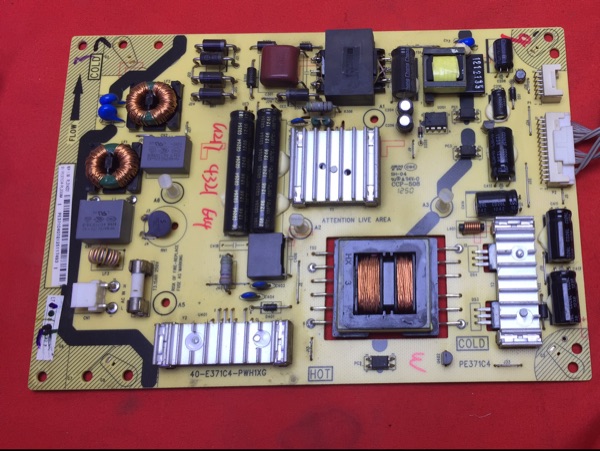 原装乐华 LED43C750 43英寸平板液晶电视机电源板升高压恒流主板