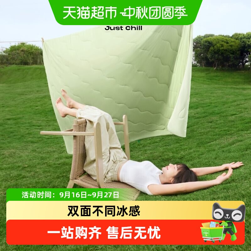 躺岛瓜瓜凉被双面凉感可机洗图片