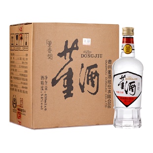 【超级补贴】董酒白标老八大名酒复刻54度430ml*6瓶整箱董香型