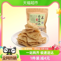 卧龙膨化小零食手工老灶锅巴400g*1袋五香味小吃网红休闲食品