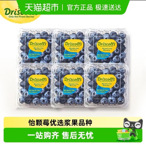 顺丰发货怡颗莓秘鲁蓝莓酸甜多汁