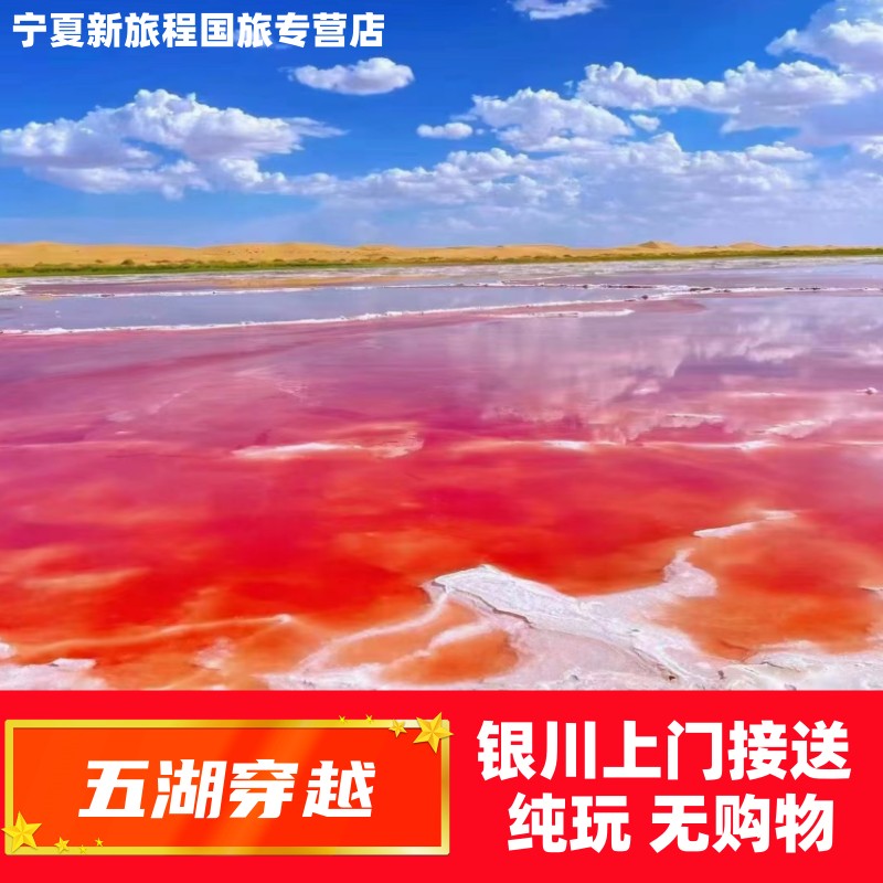 银川出发阿拉善左旗腾格里沙漠乌兰湖天鹅湖五湖穿越一日游