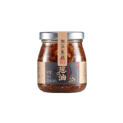 潮汕集锦红葱油拌面下饭调味品