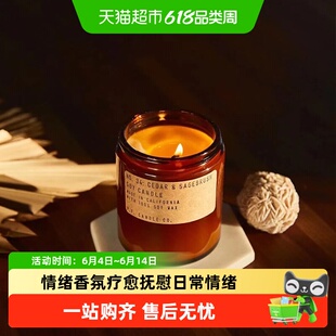 p.f.candle香薰蜡烛卧室内睡眠植物精油pfcandle香氛香薰大豆蜡