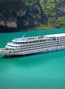 【总统六号八号】长江三峡旅游豪华游轮重庆宜昌纯玩船票三峡邮轮