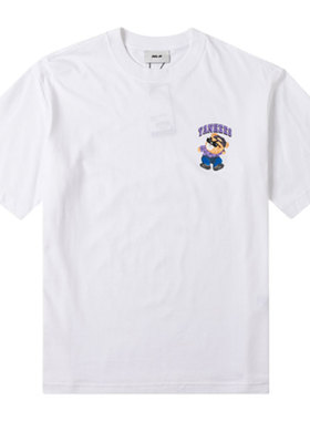 MLBT恤男女装新款情侣运动服休闲宽松短袖上衣3ATSE0243商场圆领