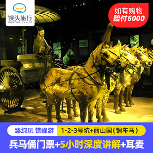 兵马俑1 3号坑 铜车马 深度版 秦始皇陵丽山园 5H讲解 纯玩