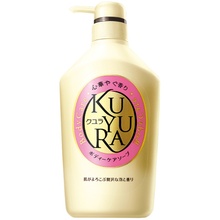 78.88元包邮 KUYURA 可悠然 欣怡幽香美肌沐浴露 550ml*3