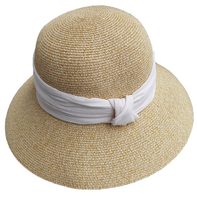 春夏季草编帽子时尚百搭遮脸草帽