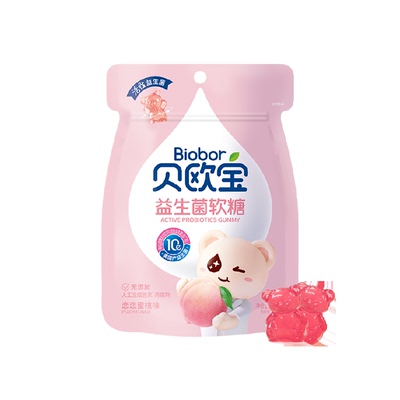 贝欧宝水蜜桃味益生菌软糖