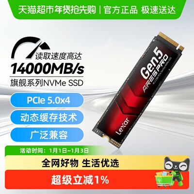 雷克沙pcie5.0高速SSD满血Gen5