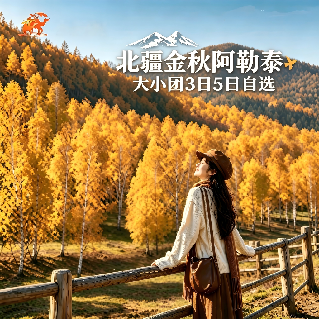 【秋禾诗行】新疆旅游阿勒泰出发境内跟团游
