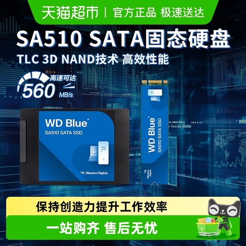 WD西数固态硬盘SA510