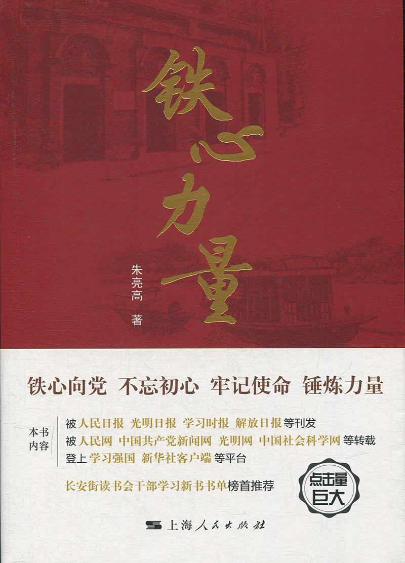 正版包邮 铁心力量 朱亮高 党政读物政治文化理论研究书籍 一部紧随