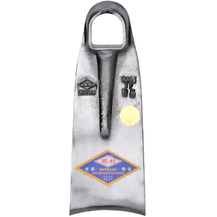 农用锄头挖土开荒户外加厚锰钢家用全钢除草种菜两用农具开山挖笋