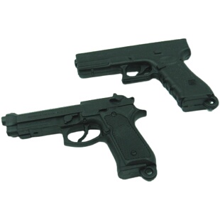 ERA25%比例贰武仔系列G17M9枪模尼龙材质钥匙扣细节精致包邮STING