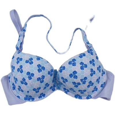 Sloggi专柜正品印花肩带聚拢文胸