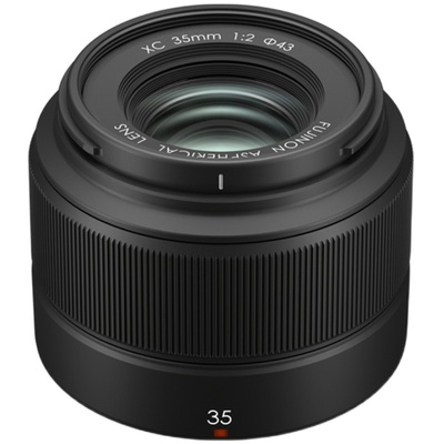 富士大光圈人像35mm轻便镜头