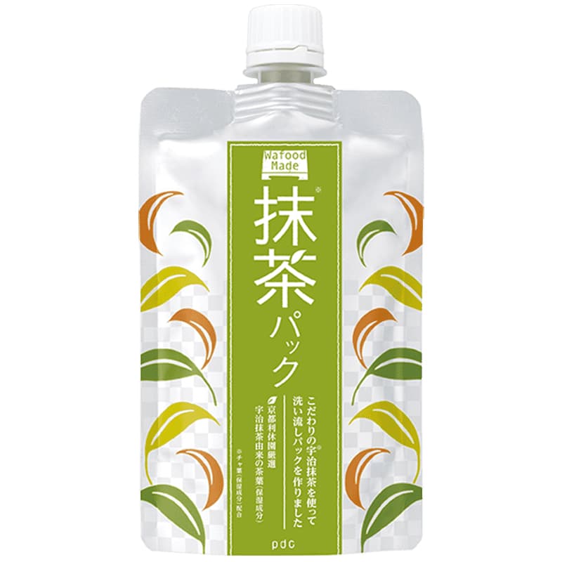 日本pdc碧迪皙 宇治抹茶涂抹面膜清洁改善细纹170g