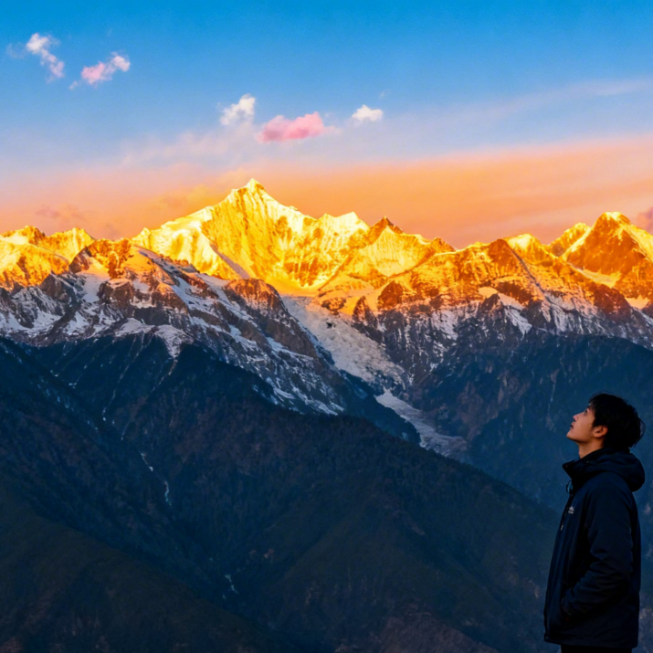 香格里拉梅里雪山·日照观景一日游+飞来寺+雾浓顶+含防寒衣氧气