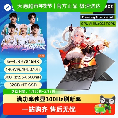 机械革命蛟龙16Pro电竞游戏本