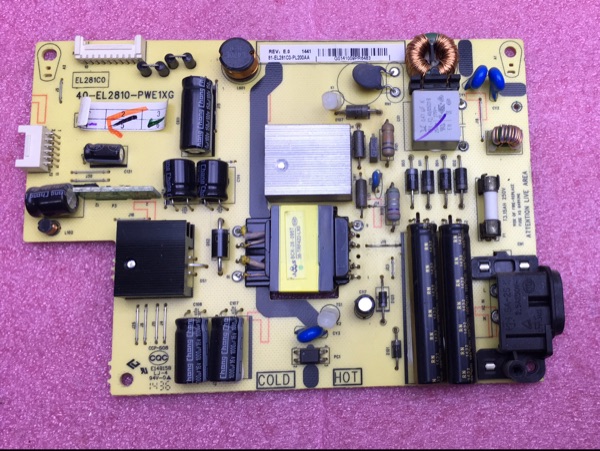 32寸TCL液晶电视 L32A71C电源板 电路板 线路板EL281C0